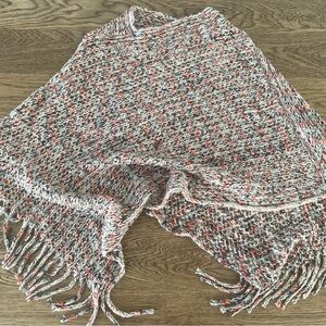 “Cream” Brand Poncho